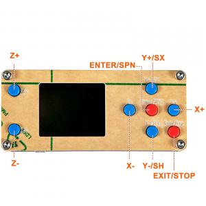 CNC asztali gravírozógép 300 × 180 × 45 mm munkaterülettel, 5500 mW-os, 450 nm-es lézermodullal