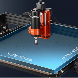 CNC marógép 300 W – 3 tengelyes GRBL vezérlésű gravírozó és marókészlet, 400 × 400 × 60 mm munkaterülettel fa, akril, MDF, PVC és műanyag megmunkálásához