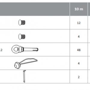 Csarnoksátor, mezőgazdasági sátor 9,15x20m, ponyva tűzálló, sötét zöld, statikai megerősítéssel (183m²)