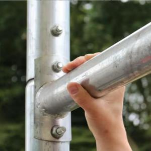 Csarnoksátor mezőgazdasági termény tároló sátor 9,15x12m ponyva extra erős PVC sötétzöld, statikai csomaggal (109,80 m²)