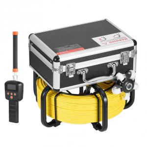 Csatornakamera 512 Hz-es helymeghatározóval, 30 m-es önszintező kábellel, 9 hüvelykes 1080p HD kijelzővel, 36× zoommal, 12 LED-del és 32 GB-os SD-kártyával