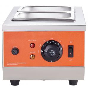 Csokoládé temperáló, olvasztó gép – 2×1,5l, 800W
