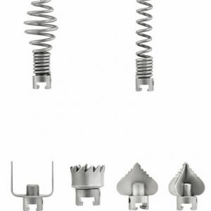 Csőtisztító gép, csőgörény 400W teljesítménnyel, 20 m spirállal, 32–100 mm átmérőjű csövek tisztításához
