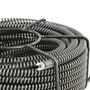 Csőtisztító gép, csőgörény 400W teljesítménnyel, 20 m spirállal, 32–100 mm átmérőjű csövek tisztításához