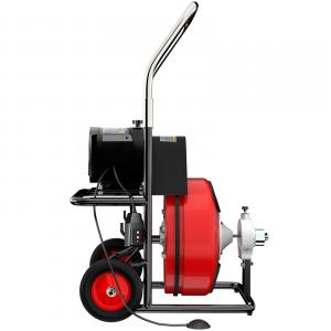 Csőtisztító gép duguláselhárító, lefolyótisztító gép 370W (32-100 mm átmérő), 22 m