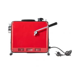 Csőtisztító gép ipari lefolyótisztító duguláselhárító gép motor 390 W, Ø 50–110 mm, 6 vágófej, rugós kábelek: 8 m×9,5 mm / 12 m×16 mm / 4,5 m×16 mm