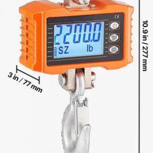 Digitális darumérleg 1000 kg távirányítóval, hatótáv 3 méter