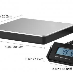 Digitális postai mérleg LCD kijelző 150 g-200 kg