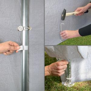 Easy Raktársátor, tárolósátor 3x6m  (18m2)