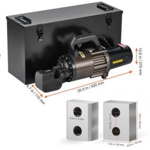 Elektromos hidraulikus betonacél-vágó, 2300 W – hordozható, nagy teljesítményű  (5-32 mm)