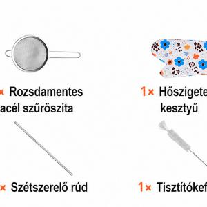 Elektromos olajprés gép 5 kg/h kapacitással – 1250 W, hideg és meleg préseléshez,