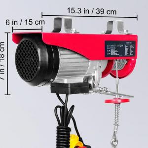 Emelőcsörlő – 600 kg teherbírású, 12 m emelési magasságú, 1150 W teljesítmény