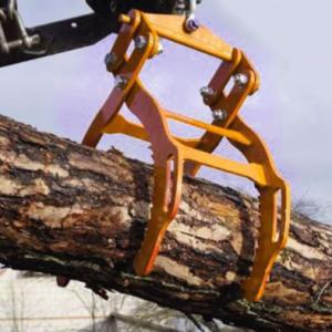 Erdészeti fogó, hátfogó, 1500 kg teherbírás, 720 mm-es fafogó, emelőfogó, fafogó, csomagolásfogó