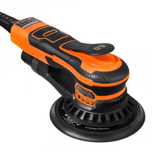 Excentrikus orbitális csiszoló 150 mm 350 W, kefe nélküli motorral