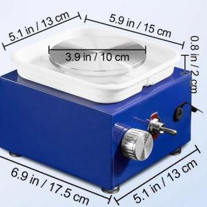 Fazekaskorong, Korongozó, agyagozó korong két forgótányér, 30 W