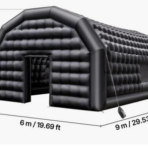 Felfújható Éjszakai Klub, Partysátor    9 × 6 × 4 m  (54m²)
