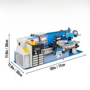 Fémeszterga asztali CNC eszterga 550 W, 0-2250 fordulat/perc