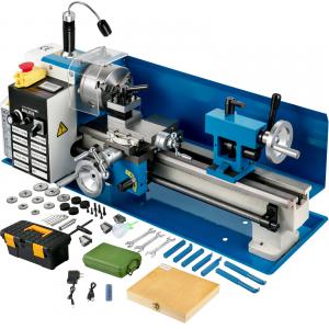 Fémeszterga asztali CNC eszterga 550 W, 0-2250 fordulat/perc