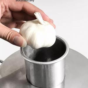 Fokhagyma pucoló gép rozsdamentes acél – 30kg/h-200W