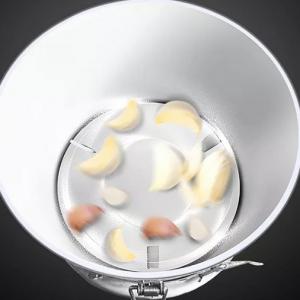 Fokhagyma pucoló gép rozsdamentes acél – 30kg/h-200W
