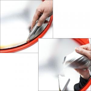 Forgalomtechnikai, közlekedési  tükör 58 cm,  domború 160°-os látómező, rögzítőanyaggal együtt