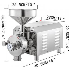 Gabona daráló és őrlő gép – tárcsás – 30-50kg/h-2200W