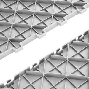 Garázscsempe garázspadló burkolólap padozat  30,5x 30,5 cm (4,2 m2) 50db világosszürke