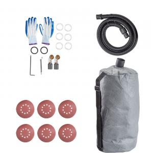 Gipszkarton csiszoló teleszkópos nyéllel – 750 W, LED világítással és porelszívással