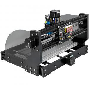 GRBL vezérlésű CNC gravírozógép 500 mW-os, 405 nm-es lézermodullal, 300 × 180 × 45 mm munkaterülettel