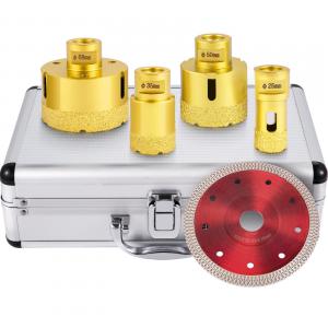 Gyémánt magfúró készlet  4 db (20-68 mm)