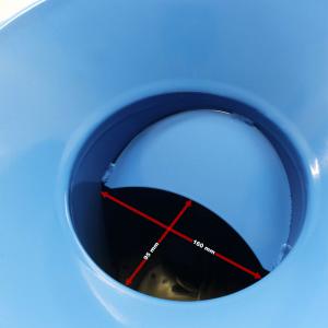 Gyümölcs aprító, gyümölcsdaráló gép, cefre alapanyag elkészítő gép 1100W , 2800 fordulat/perc 1000kg/h