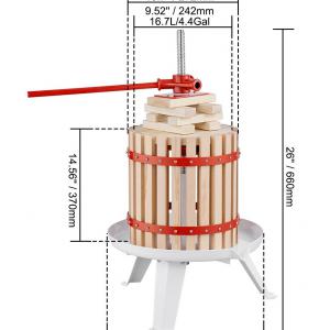 Gyümölcsprés borprés 18 liter