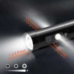 Háromkamerás endoszkóp ellenőrző kamera – elülső és két oldalsó lencsével, 4,5″ IPS kijelző, Full HD kamera, 5 m félmerev kábel, IP67 védelem, 32 GB memóriával