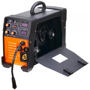 Hegesztőgép 200A MIG/LIFT TIG/ARC - 220V IGBT DC inverteres, digitális kijelző hegesztő