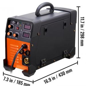 Hegesztőgép 200A MIG/LIFT TIG/ARC - 220V IGBT DC inverteres, digitális kijelző hegesztő