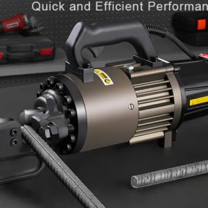 Hidraulikus betonacél-vágó, 2300 W – hordozható, nagy teljesítményű  (5-32 mm)