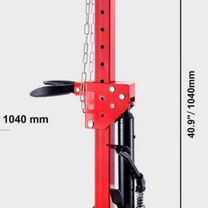 Hidraulikus rugóösszehúzó – 4,5 tonnás rugóstag- és tekercsrugó-összehúzó állvány automatikus működéssel, 1 tonna névleges nyomóerővel