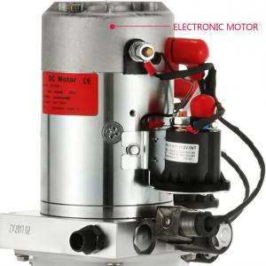 Hidraulikus Szivattyú 12V DC  tartály kapacitás 7 liter