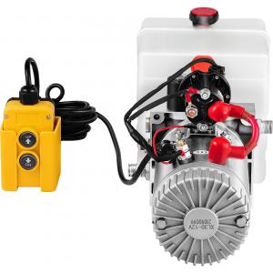 Hidraulikus szivattyú,  220 bar, 12V DC, – 4 literes tartállyal