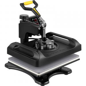 Hőprés gép 29x38 cm  cm-es munkafelülettel,6 az 1-ben, 1000 W teljesítménnyel