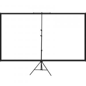 Hordozható 4K HD Projektor Vászon Állvány – 254 cm Képátló,