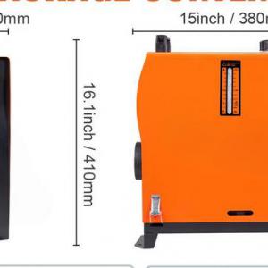 Hordozható 8 kW-os dízel légfűtő Bluetooth-os, távirányítós és LCD vezérléssel