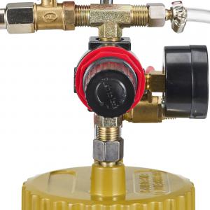 Hordozható festékszóró nyomástartály – 2 literes kapacitás, 1,8 mm-es szórópisztollyal, max. 3 bar állítható nyomás, könnyű és kompakt kivitel