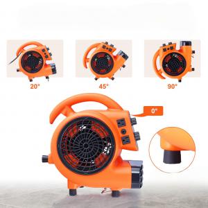 Hordozható hűtőventilátor, turbóventilátor  1350 fordulat/perc, 500 W