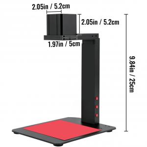 Hordozható lézergravírozó gép autofókuszos állvánnyal, munkaterület  100 x 100 mm