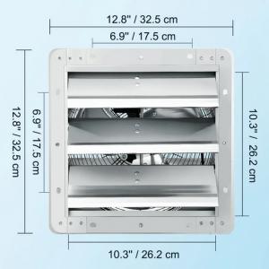 Ipari fém elszívó ventilátor – 254 mm - 27W