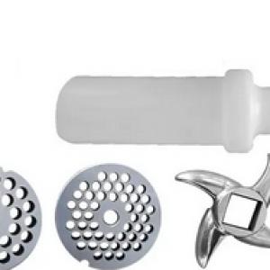 Ipari hentes húsdaráló 22-es, rozsdamentes acélból, 1100 W, 150 kg/óra, 54 mm adagolócső – professzionális darálógép