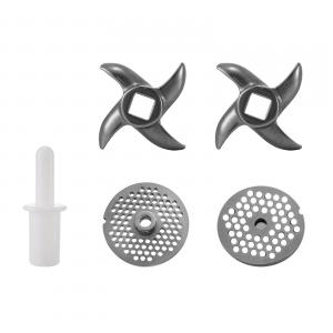 Ipari húsdaráló – 850 W, rozsdamentes acél, kolbász készítő