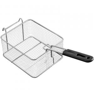 Ipari olajsütő – 2 × 6 literes kapacitás, összesen 5000 W teljesítmény, független hőmérséklet-szabályozás, rozsdamentes acél kivitel