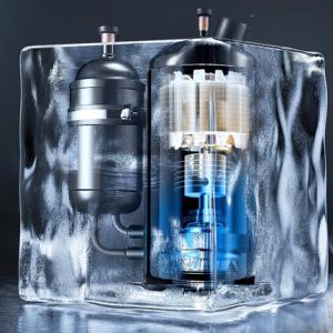 Ipari vízhűtő CW-6000, 1500 W-os kompresszorral, 15 literes tartállyal, 65 l/perc maximális áramlási sebességgel, CO₂ lézergravírozó gépekhez
